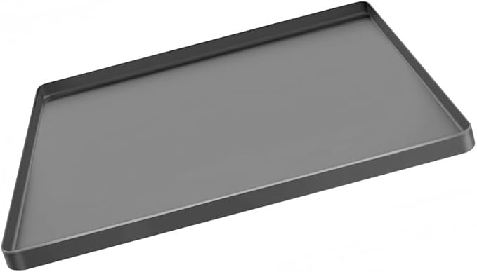 Dishwasher Drain Pan Mat Washing Machine Pan Tray with Raised Edged Portable Nonslip Silicone Under Dishwasher Drip Pan (D)
