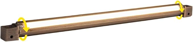 VOLT 12V 1.5W 12 Cast Brass (Bronze) 360-Degree Rotatable 2700K Warm White LED Hardscape Light (65 Lumens) for Low Voltage Outdoor Step Deck Masonry &amp Wall Lighting