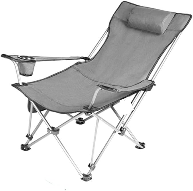 Outdoor Folding Lounge Chair Portable Lunch Break Backrest Leisure Chair Camping Camping Beach Chair Fishing Chair