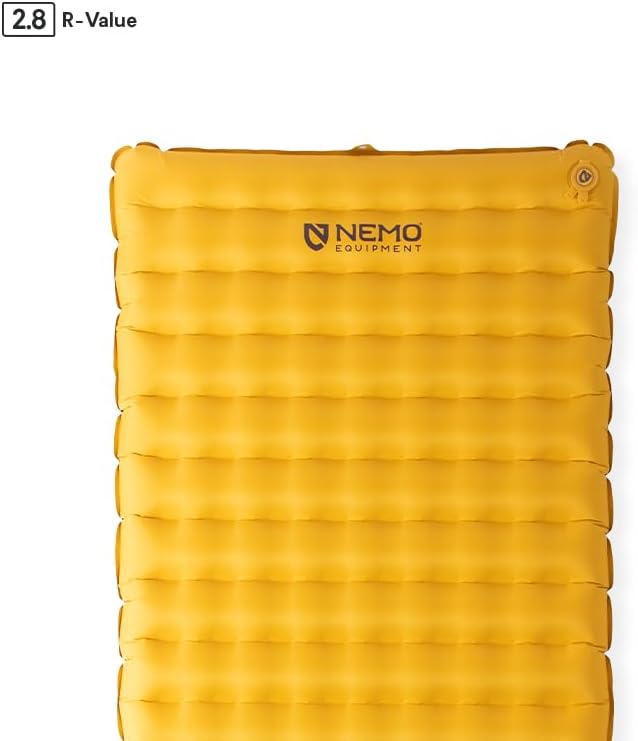 Nemo Equipment Tensor Trail Ultralight Insulated Sleeping Pad - Regular Wide (72x25) - Mango/Huckleberry