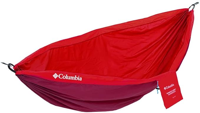 Columbia Hammock | 1 Person Outdoor Camping Hammocks for Men Women and Kids. Essential Backpacking Gear Perfect for Hiking or Just Hanging Out