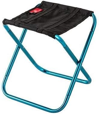 Camping Stool Outdoor Folding Chairs Light Fishing Lure Camping Barbecue Lined Up Sketch Breathable Mesh Folding Stool with Bag