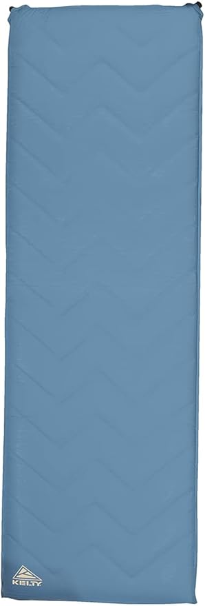 Kelty Galactic SI Sleeping Pad Self Inflating Rectangular Plush Lightweight Sleeping Mattress for Car Camping 8.4 R Value Open Cell Foam
