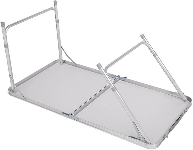 4ft Aluminum Camping Folding Table Portable Office Camping Picnic BBQ Outdoor
