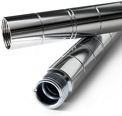 SI Shelving Inc. 96 h Chrome Wire Shelving Posts 4 Count