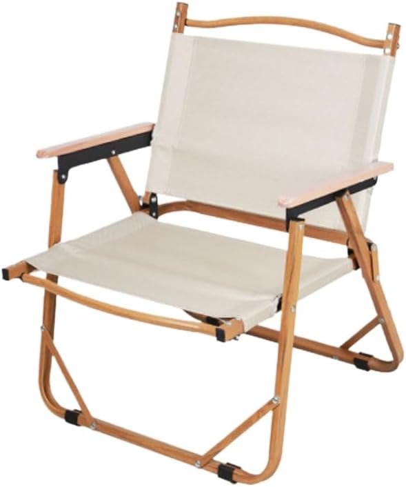 Portable Camping Chair Lightweight Folding Outdoor Chair with Roll Up Top Easy Assembly Durable Design Perfect for Campers Hikers Travelers Family Outings Carry Bag Included