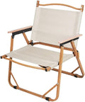 Portable Camping Chair Lightweight Folding Outdoor Chair with Roll Up Top Easy Assembly Durable Design Perfect for Campers Hikers Travelers Family Outings Carry Bag Included
