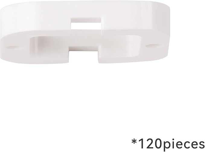 Outdoor Light Mount Bracket/Outdoor Home Lighting Mounting Brackets Compatible with Go-vee Permanent Outdoor Light Model (H705) Outdoor Light(White150FT-120 mounts)