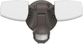 HALO Outdoor LED Flood &amp Security Light - Motion Activated Dusk to Dawn 2372 Lumens Bronze (ESF2A4MB)