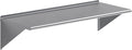 AmGood 24 X 60 Stainless Steel Wall Shelf | Metal Shelving | Garage Laundry Storage Utility Room | Restaurant Commercial Kitchen | NSF