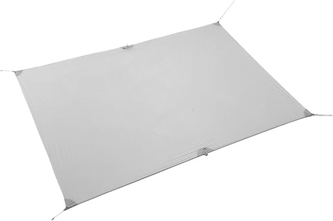 Compatible for Tarp Lightweight MINI Sun Shelter Camping Mat Tent Footprint 15D Nylon Silicone(Gray 210x300CM)