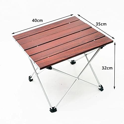 Portable Folding Camping Table Aluminum Outdoor Dinner Hiking Traveling Desk Ultraing-Light Table