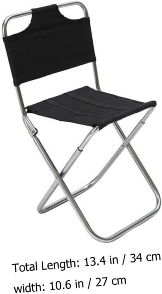 Lightweight Portable Fishing Folding Chair Foldable Camping Stool for Outdoor Activities Travel and Gardening Durable Easy to Carry Versatile Use