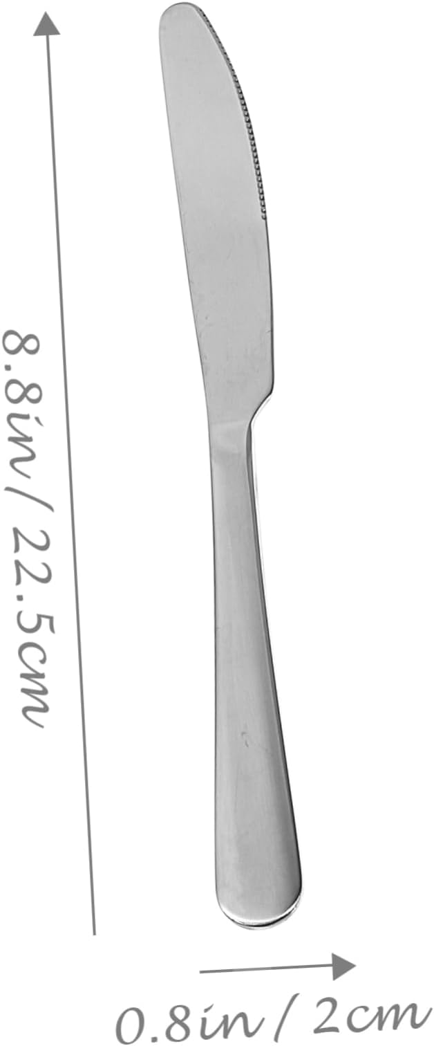 4pcs Stainless Steel Silverware Set Fork Knife Spoon Cutlery Set Dinnerware for Home Party Camping