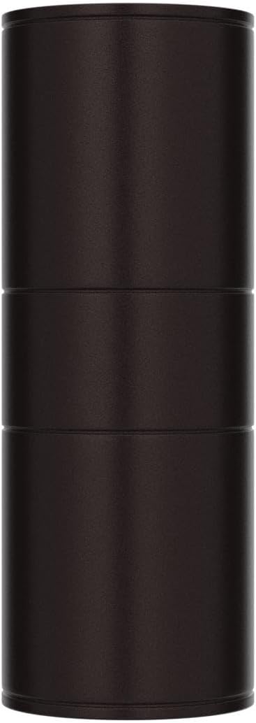 Outdoor Wall Lights Dusk to Dawn Exterior Lighting Fixtures ETL Listed Cylinder Up Down Outdoor Porch LightModern Outdoor Sconce Lights for House Garage PatioBulbs Included