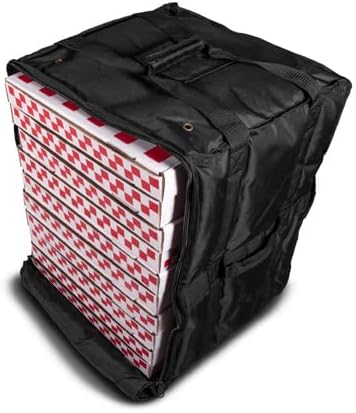 PBF10 Insulated Pizza Bag - Fabric Holds (10) 16 Pizzas