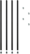Power Tools For Alera SW59PO36BL 36 Stackable Posts For Wire Shelving - Black (4/PK) Mod-C26PO-7168