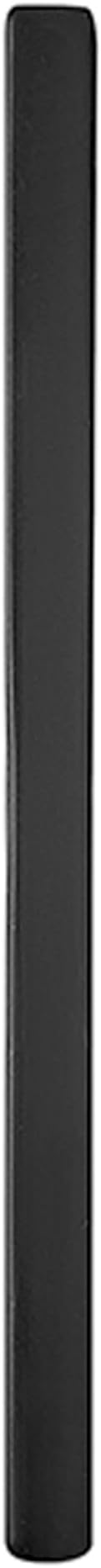 Hinkley Landscape Lighting Taper Wide Horizontal 12v Step Light Low-Voltage Recessed Mount Integrated LED Satin Black