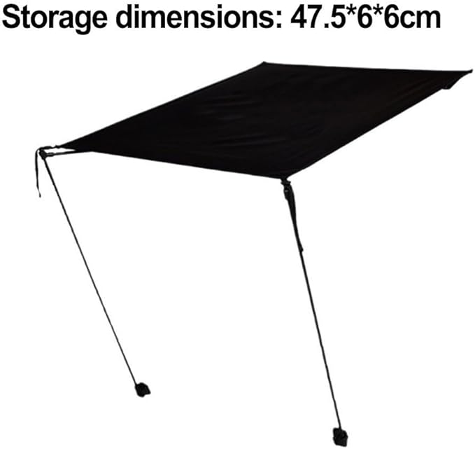 UV Protection Moon Chair Sunshade Sunshade Folding Chair Sunshade Camping Beach Fishing Portable Folding Chair Awning(green)