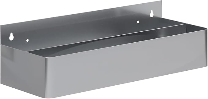 22 Single Abreast Bottle Rack for Bars Food Trucks &amp Restaurants | Compact Underbar Organizer Speed Rails Made up of Stainless Steel (22” Abreast Speed Rail)