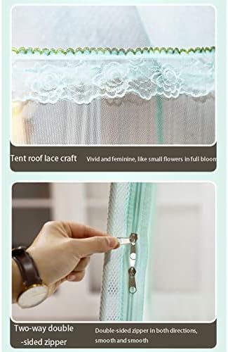 Folding Camping Cot for Adults Heavy Duty Outdoor Bed with Carry Bag Layer Travel Camp Cots Portable Cot Extra WideMosquito Net Bed Netting Bed Canopy Indoor Pop Up Portable Frame Sleeping