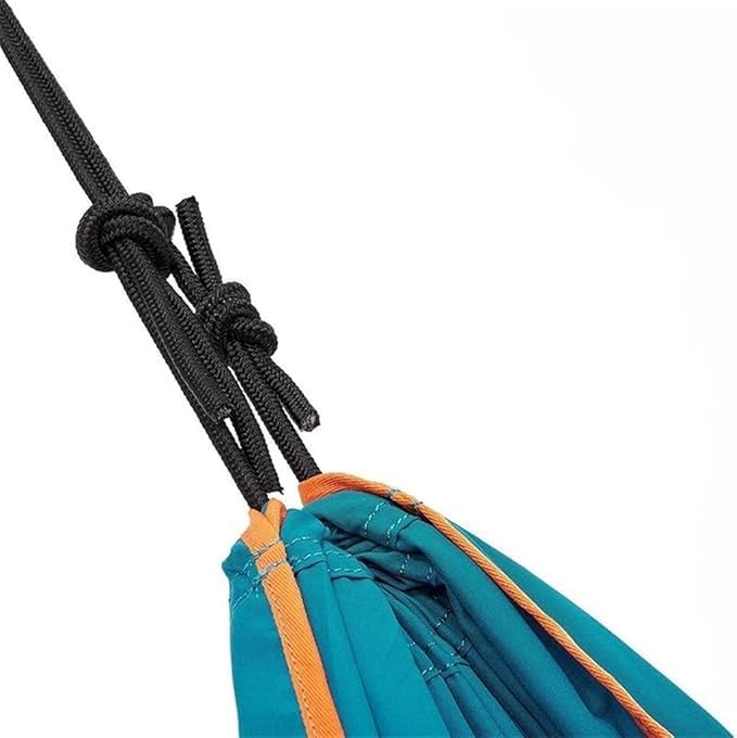Portable Camping Umbrella Hammock Torn Travel Survival Swing Tree Belt Outdoor Beach Backyard (Color: B