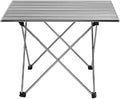 Portable Table Folding Camping Table Desk Foldable Hiking Traveling Outdoor Garden Picnic Table Al Alloy -Light Hopeful