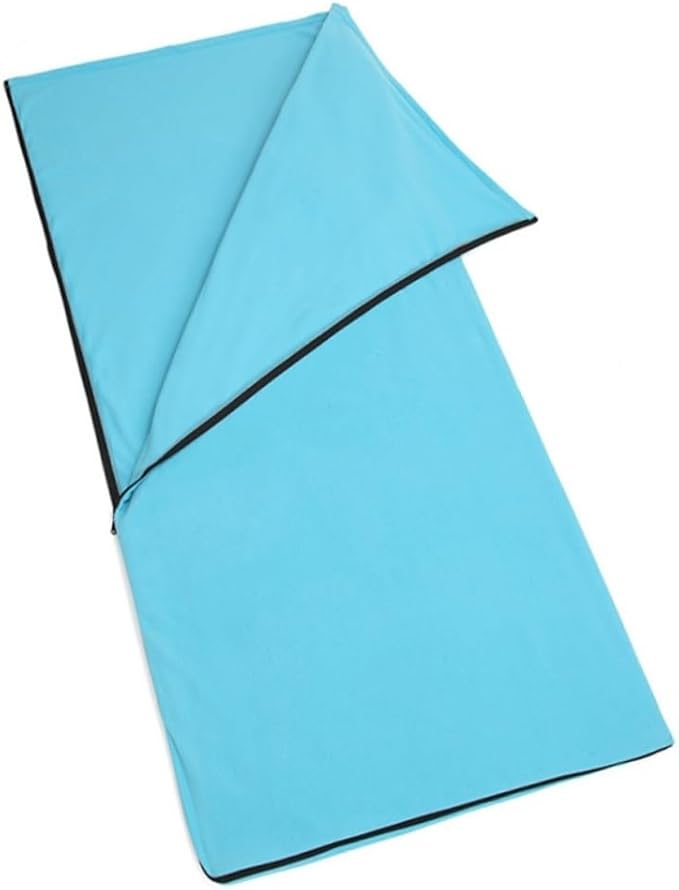 Winter Sleeping Bag Fleece Lining Compact for Camping Hiking and Home Use Sky