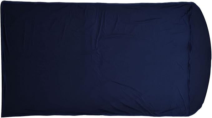 Sleeping Bag Liner Ultralight Polyester 200x80cm Compact Storage Bag - Multifunctional Elastic Design Breathable and Skin Friendly Ideal for Cold Weather Camping