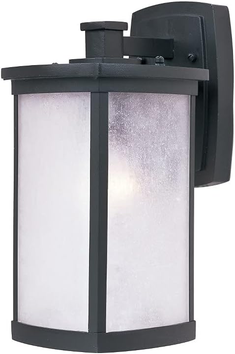 Maxim Terrace-One Light Medium Outdoor Wall Mount in Mission Style-7 Inches Wide by 13.75 inches high-Bronze Finish