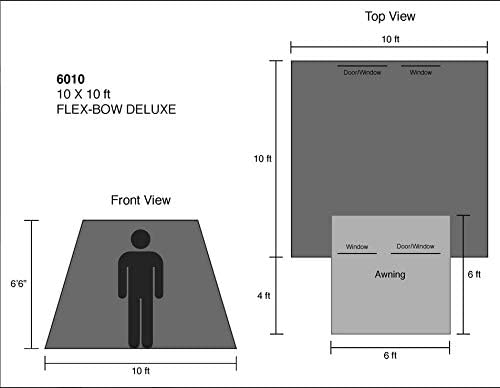 Flex-Bow Deluxe Canvas Camping Tents