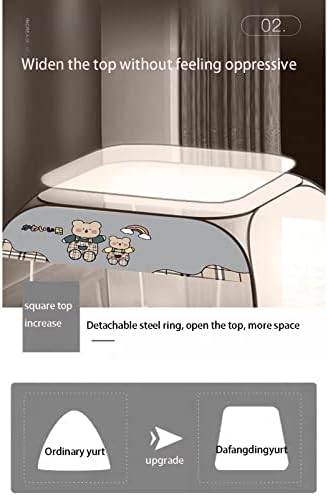 Folding Camping Cot for Adults Heavy Duty Outdoor Bed with Carry Bag Layer Travel Camp Cots Portable Cot Extra WideFoldable Mosquito Net Bed Canopy Warm Breathable Pop Up Two Door Tent Cano