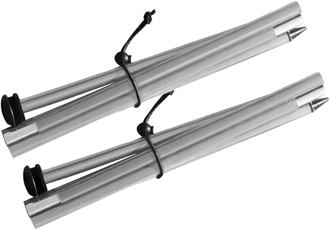 2 Beach Canopy Stability Poles for a Beach Tent with Patented Pole Bracket