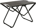 LUMIXA Metal Portable Foldable Table Lightweight Carbon Steel Tactical Camping Small Desk Durable Carbon Steel Outdoor Picnic Table Perfect for Fishing Hiking and BBQ (A#)