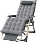 Lounge Outdoor Folding Sun Lounger Chairs with Adjustable Reclining Positions and Cushion Portable Patio Lounge Chair for Garden Beach Lawn Camping and Pool