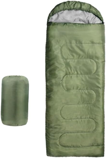 Adult Winter Sleeping Bag - Comfortable Temperature Range Below Zero - Camping Sleeping Bag - Thick Filling Waterproof Fabric Suitable for Outdoor Hiking Mountaineering Snow Camping