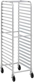 Commercial Knocked Down 20-Tier Aluminum End Load NSF Bun/Sheet Pan Rack | Bakeries Caterers Kitchens Restaurants | (#32L-035)