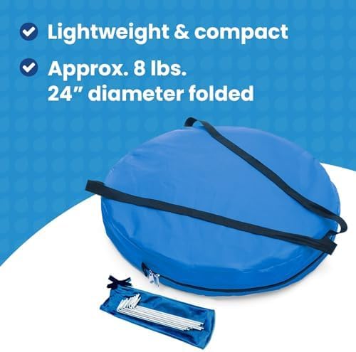 WeatherPod® The Original Shark Tank MyPod™ 1-2 Person Pop-Up Pod - Stay Warm Dry and Out of The Sun - Weather Pod for Sports Rain or Wind