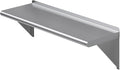 AmGood 12 X 36 Stainless Steel Wall Shelf | NSF | Metal Shelving | Garage Laundry Storage Utility Room | Restaurant Commercial Kitchen