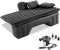 ALIGANG Car Air Mattress Back Seat for Jeep CompassDouble Side Flocking Car Bed Portable Air Mattress Car Sleeping Mattress Car Accessories Cars Camping BedBlack