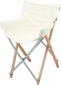 Snow Peak Take! Bamboo Chair LV-085 Designed in Japan Made of Canvas and Bamboo for Indoor Outdoor Use Lifetime Product Guarantee White