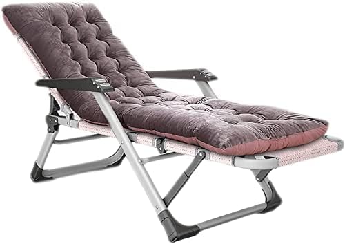Lounge Outdoor Folding Chair with Adjustable Reclining Feature Lightweight Portable Deck Chair for Garden Office and Sun Lounging Comfortable Recliner for Relaxing Breaks
