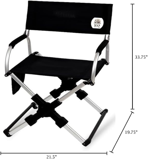 [2024 Portable Camping Chair with Carry Bag Compact Lightweight Collapsible Arm Chair for Outdoor Camping Sports Tailgates Beach and Fishing Supports up to 250lbs