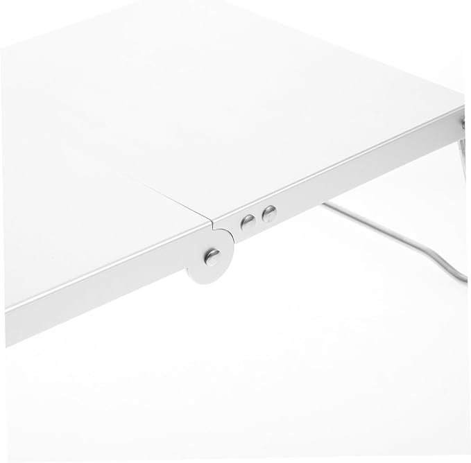 POPETPOP Lightweight Foldable Camping Table Stainless Steel Portable for Outdoor Cooking Picnics and Hiking Activities