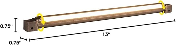VOLT 12V 1.5W 12 Cast Brass (Bronze) 360-Degree Rotatable 2700K Warm White LED Hardscape Light (65 Lumens) for Low Voltage Outdoor Step Deck Masonry &amp Wall Lighting