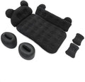 Car Air Mattress for Chevrolet Silverado 1500 2500 3500 2000-2025 Travel Bed Camping Bed Cushion Inflatable Vehicle Air Cot Portable Sleeping Pad Inflatable MattressBlack