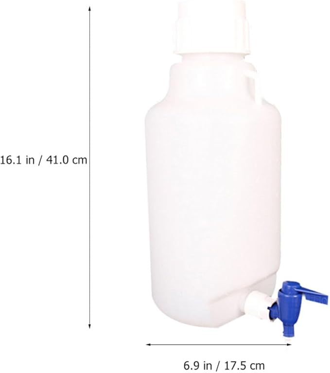 5l Food-grade Plastic Water Container with Spigot Break-resistant Honey Storage Dispenser Suitable for Enzyme and School Use