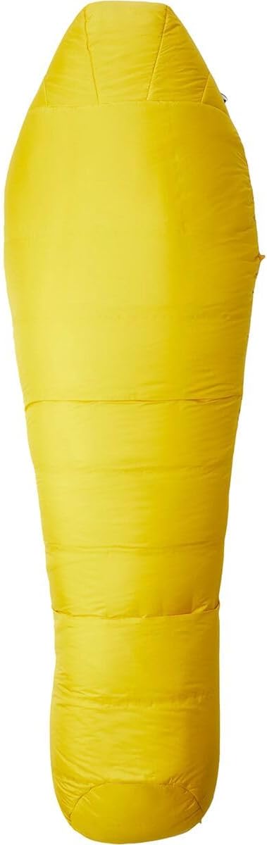 Mountain Hardwear Lamina 0 Sleeping Bag: 0F Synthetic Electron Yellow Long/Left Zip