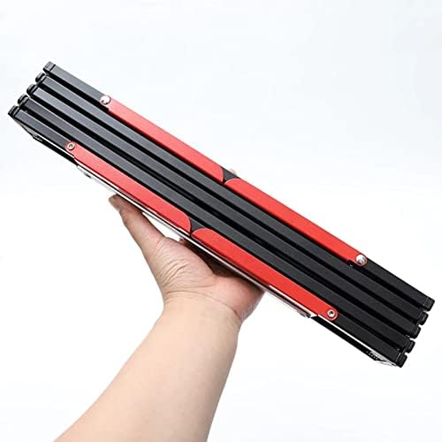Aluminum Alloy Portable Table Outdoor Furniture Foldable Folding Camping Hiking Desk Traveling Outdoor Picnic Table Furniture (Color : Black) (E)