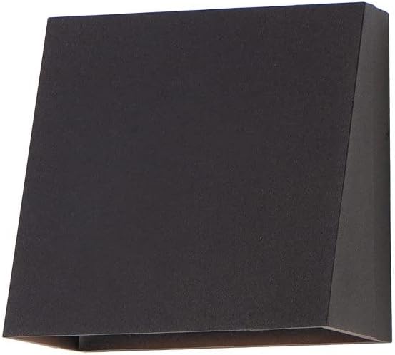 Maxim Pathfinder 15W 1 LED Outdoor Wall Mount 5.5 Inch and 5.5 Inch Wide with Architectural Bronze Finish